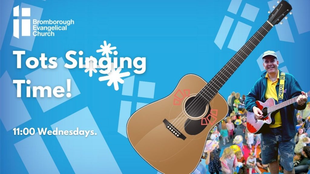 Tots online singing time on Facebook Live