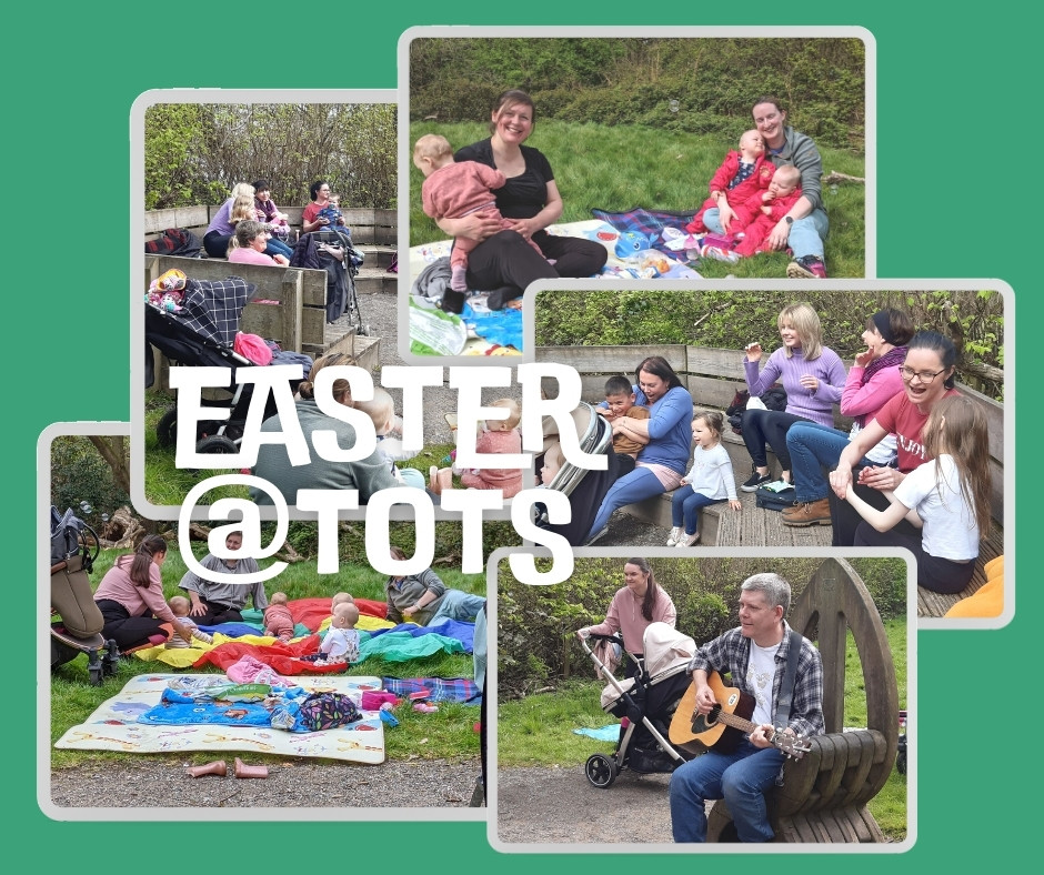 Photos of Easter Tots at Eastham Woods